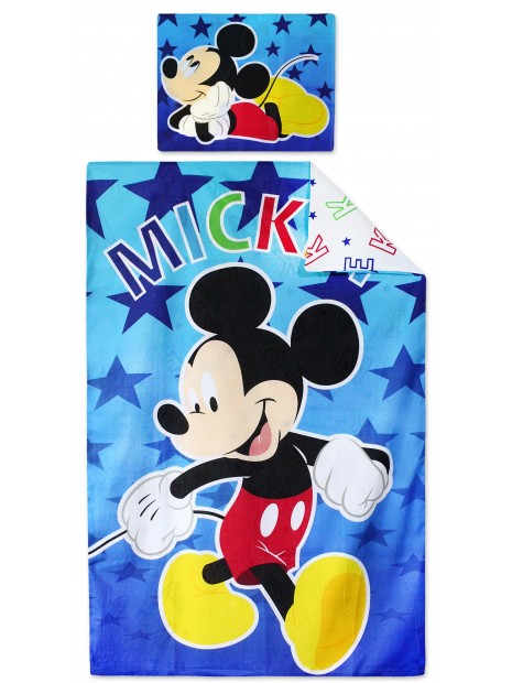 Bavlnené obliečky do detskej postieľky Mickey Mouse (Disney)