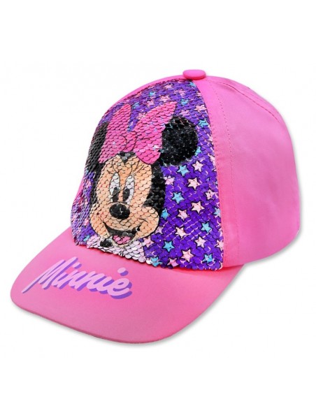 Dievčenské šiltovka Minnie Mouse (Disney) - meniace flitre