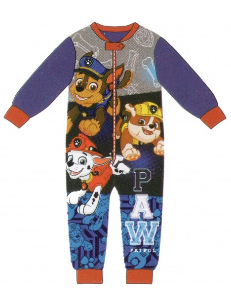 Chlapecké zimní pyžamo overal Tlapková patrola (Paw Patrol)