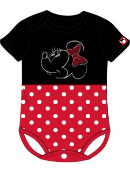 Dojčenské body s krátkym rukávom Minnie Mouse - Disney