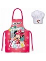 Dětská zástěra a kuchařská čepice Minnie Mouse (Disney) ❤ LOVE