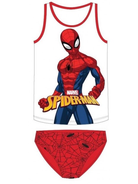 Chlapecké bavlněné spodní prádlo Spiderman - červené
