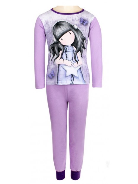 Dievčenské pyžamo Santoro London - Gorjuss - sv. fialové