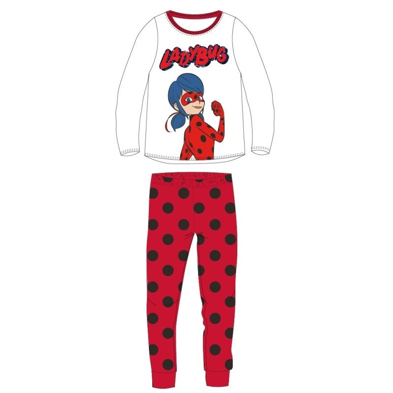 Dievčenské pyžamo Čarovná lienka - Ladybug