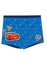 Detské plávacie šortky / boxerky s motívom Autá / Cars Pixar. Plavky zdobí obrázok obľúbeného Blesk McQueen.