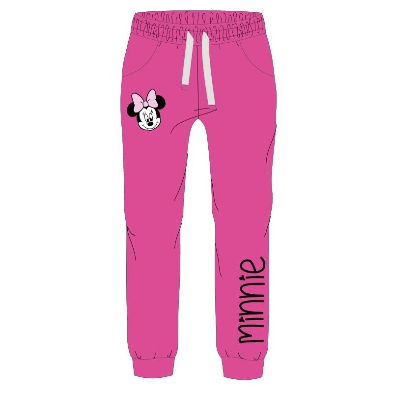 Dievčenské tepláky Minnie Mouse - Disney - ružové