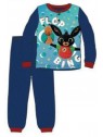 Chlapčenské bavlnené pyžamo zajačik Bing - modré