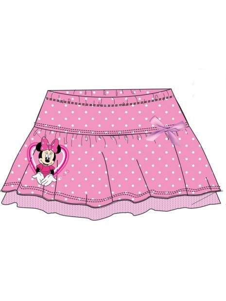 Dívčí sukně Minnie Mouse - růžová