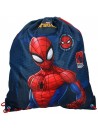 Textilní pytel na sportovní potřeby, nebo na cvičky s obrázkem pavoučího muže Spidermana. Nahoře stahovaní na šňůrku - je možné jej přivázat k aktovce, nebo nosit na zádech. Rozměry vaku jsou 44 x 37 cm.
