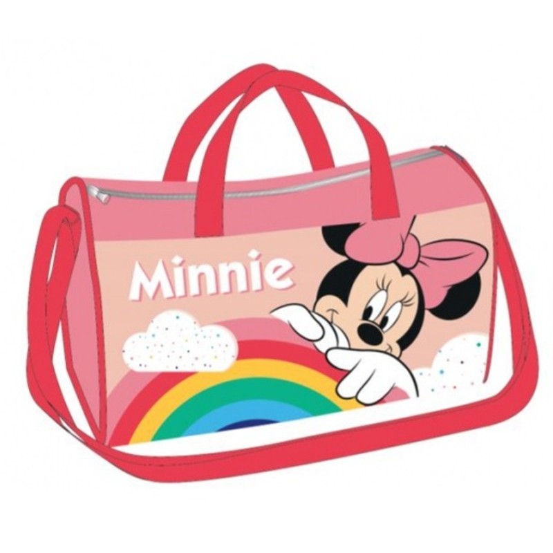Športová taška Minnie Mouse - ružová