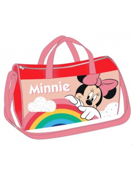 Športová taška Minnie Mouse - červená
