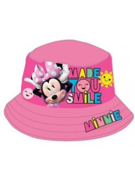 Dievčenský klobúk Minnie Mouse (Disney) - tm. ružový