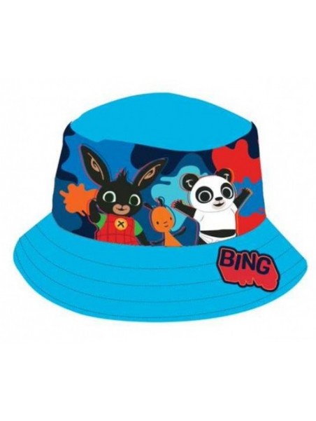 Chlapčenský klobúk zajačik Bing - tyrkysový