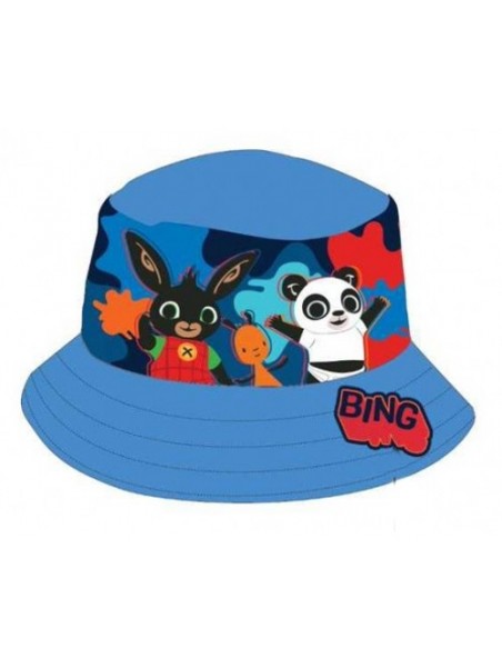 Chlapecký klobouček zajíček Bing - modrý