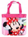 Dievčenská plážová taška s motívom Minnie Mouse - Disney. Ozdobou tejto veľkej kabelky je obľúbená myška Minnie. Táto kvalitná taška so zapínaním na zips poteší každú malú parádnicu. Rozmer 40 x 27 x 11 cm.