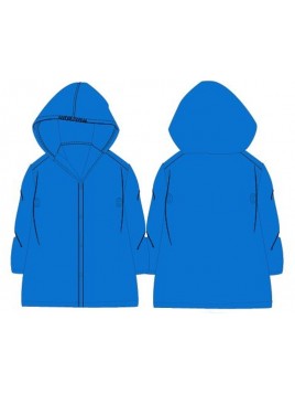 Detská pláštenka PVC - modrá