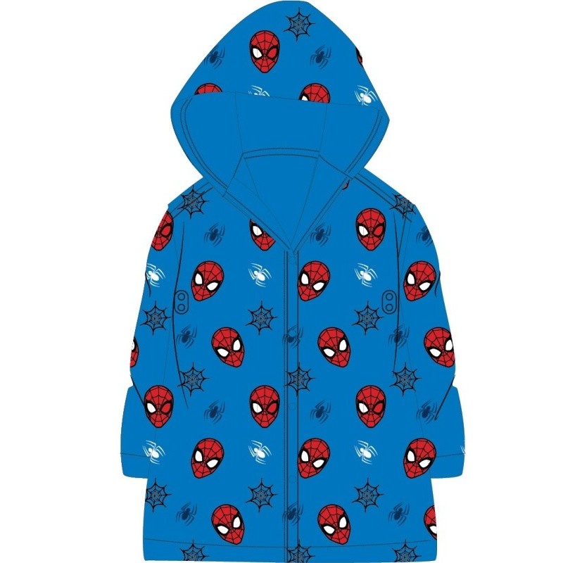Chlapčenská pláštenka Spiderman MARVEL - modrá