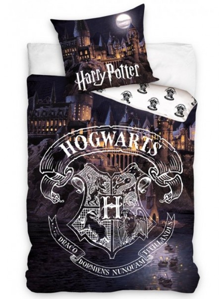 Bavlněné ložní povlečení Harry Potter HOGWARTS - Bradavice