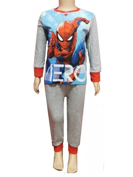 Chlapčenské pyžamo Spiderman - MARVEL - šedé