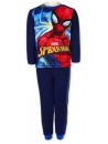 Krásné zimní pyžamo s motivem Spiderman - Marvel bude vašemu chlapci slušet a zajistí mu pohodlí po celou noc. Je vyrobené z příjemného fleecového materiálu. Horní díl má kulatý výstřih, dlouhé rukávy a přední stranu zdobí obrázek pavoučího muže Spiderman. Spodní díl v tmavě modré barvě má elastický pas, pružné lemy a pohodlný střih. 