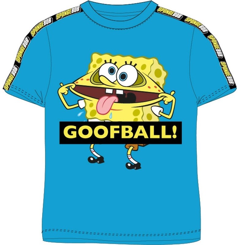 Chlapecké tričko s krátkým rukávem Spongebob - modré