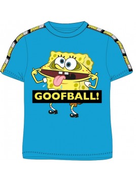 Chlapčenské tričko s krátkym rukávom Spongebob - modré
