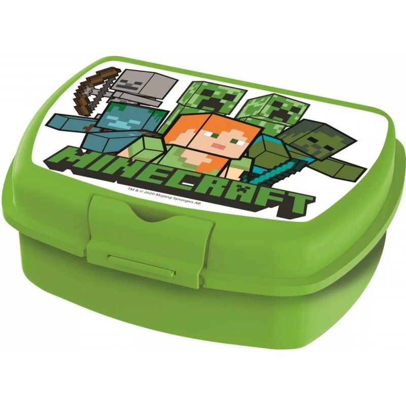 Box na svačinu Minecraft - Creeper