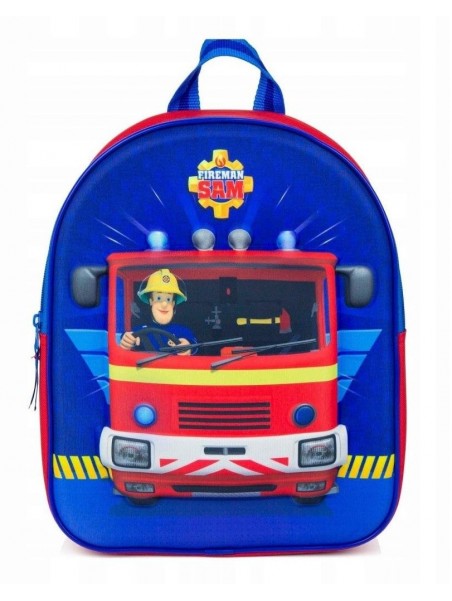 Detský 3D batoh Požiarnik Sam
