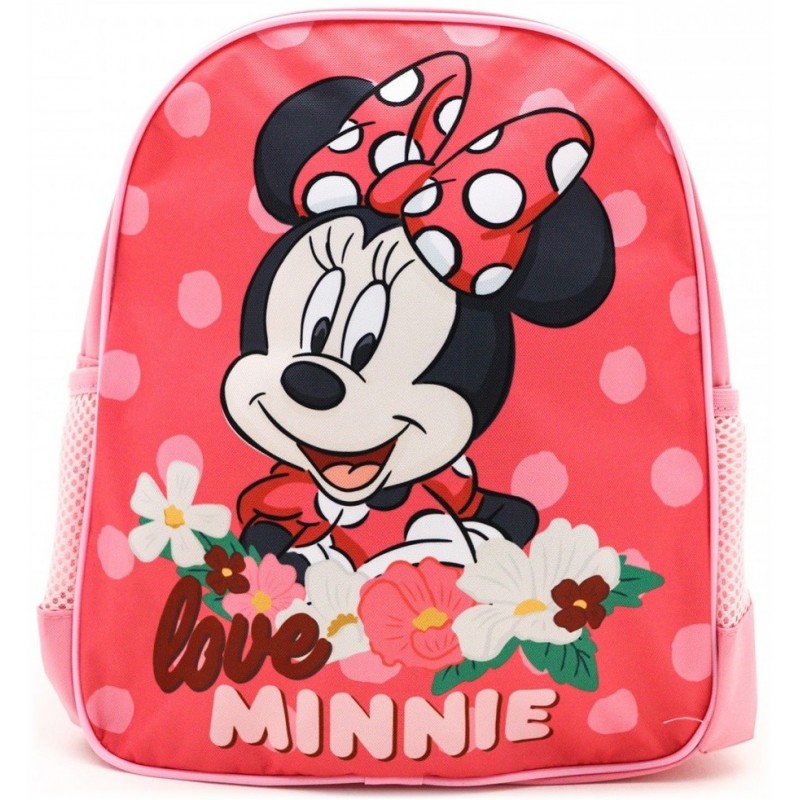 Dievčenský batoh Minnie Mouse - kvety