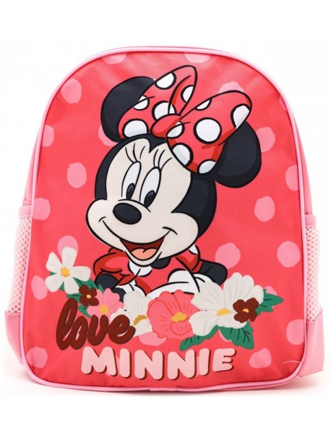 Dívčí batoh Minnie Mouse - květy