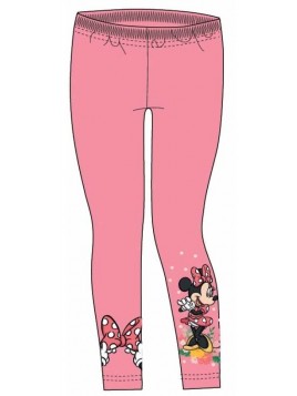 Dievčenské dlhé legíny Minnie Mouse - ružové