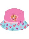 Letní růžovo-tyrkysový klobouček pro holky s motivem Tlapková patrola - Paw Patrol. Přední stranu zdobí obrázek oblíbené členky Tlapek Skye. Tento dětský klobouk je vyroben ze 100% bavlny a poskytuje UV ochranu 30+ UPF.