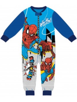 Chlapčenské pyžamo overal Spiderman MARVEL - modré