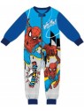 Chlapčenské pyžamo overal Spiderman MARVEL - modré