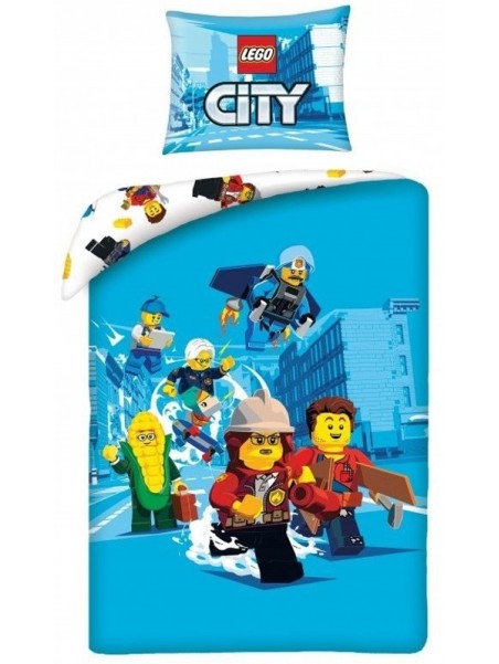 Chlapecké bavlněné ložní povlečení LEGO City