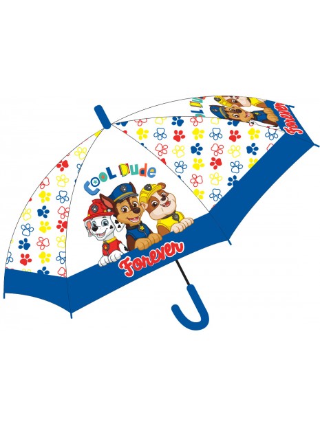 Chlapecký transparentní deštník Tlapková Patrola - Paw Patrol