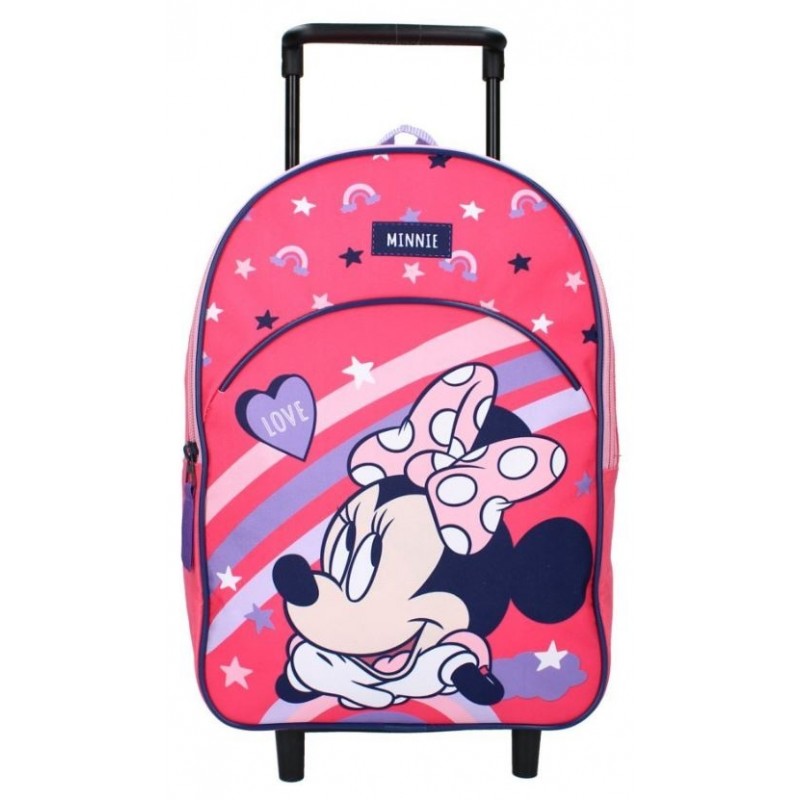 Dětský cestovní kufr na kolečkách Minnie Mouse - Disney