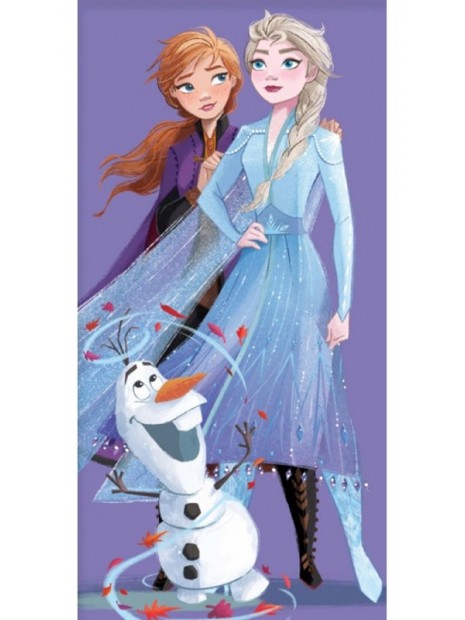 Detská bavlnená osuška Ľadové kráľovstvo - Frozen - Elsa a Anna