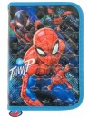 Krásne chlapčenské puzdro na školské potreby Spiderman - MARVEL. Puzdro je vybavené gumovými úchytmi na školské pomôcky. Zapínanie peračníka je na zips. Rozmer: 21 x 14 x 3,5 cm.