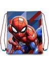 Textilné vrece na športové potreby, alebo na cvičky s obrázkom pavúčieho muža Spidermana. Hore sťahovanie na šnúrku - je možné ho priviazať k aktovke, alebo nosiť na chrbte. Rozmery vaku sú 40 x 30 cm.