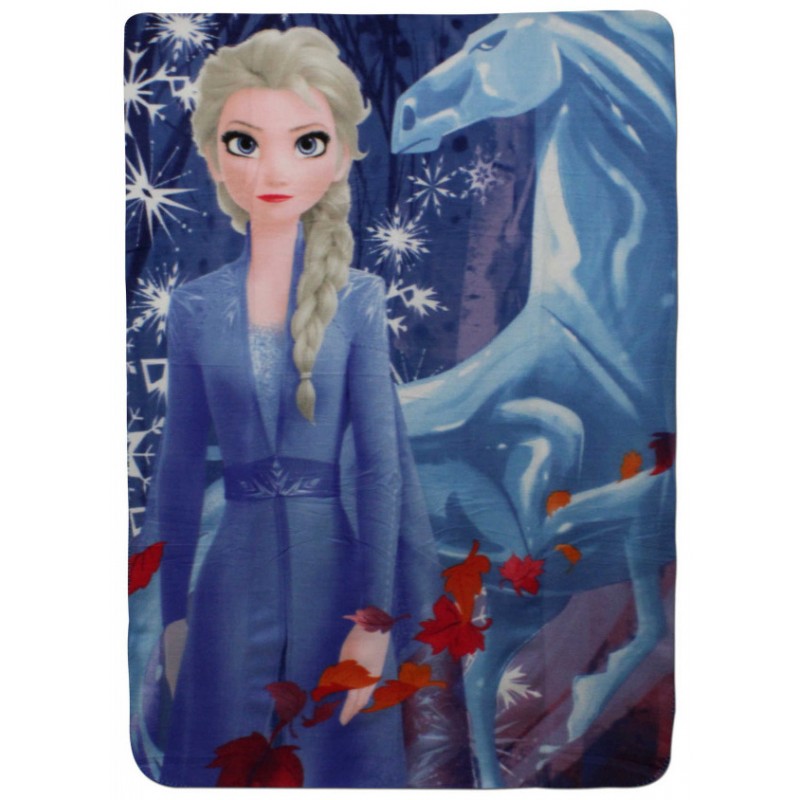 Detská fleecová deka Ľadové kráľovstvo - Elsa