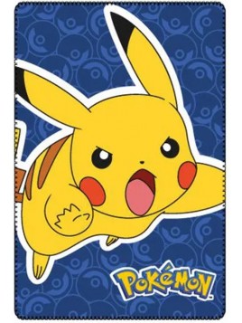 Detská fleecová deka Pokémon - Pikachu