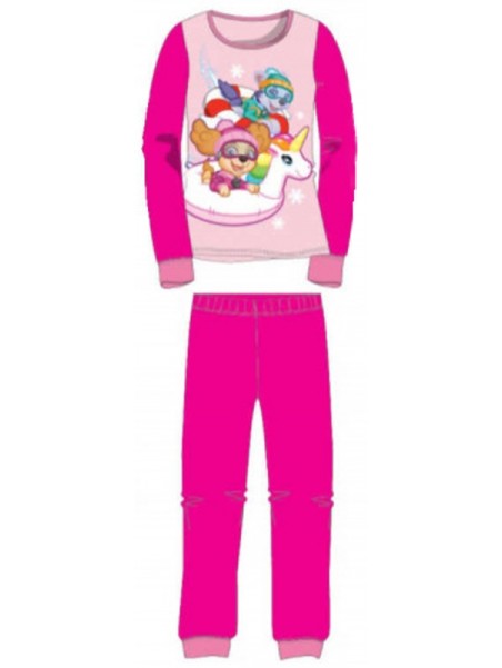Dievčenské pyžamo Tlapková patrola - Skye a Everest - tm. ružové