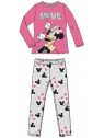 Dievčenské bavlnené pyžamo Minnie Mouse Disney - ružové