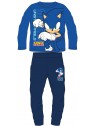 Chlapecké bavlněné pyžamo Ježek Sonic - modré