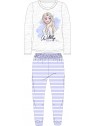 Dívčí pyžamo s dlouhým rukávem Ledové království Elsa - šedé