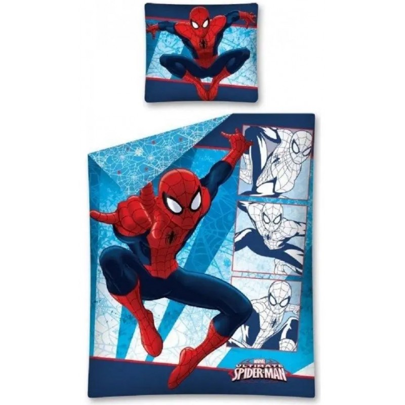 Chlapčenské bavlnené posteľné obliečky Spiderman