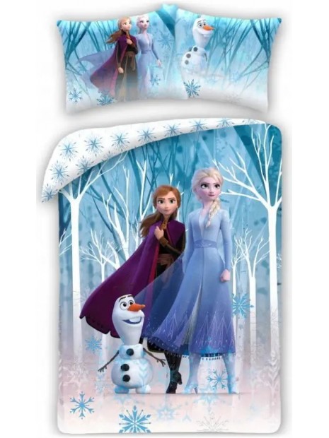 Dívčí bavlněné ložní povlečení Ledové království FROZEN- Elsa a Anna