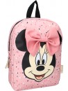 Dievčenský cestovný batôžtek s obrázkom krásnej myšky Minnie s mašľou je vhodný pre predškolské deti aj malých školákov na výlety. Batoh Minnie Mouse - Disney má nastaviteľné popruhy, uško na zavesenie a jedno vrecko na zips. Rozmery batohu sú 31 x 23 x 9 cm.
