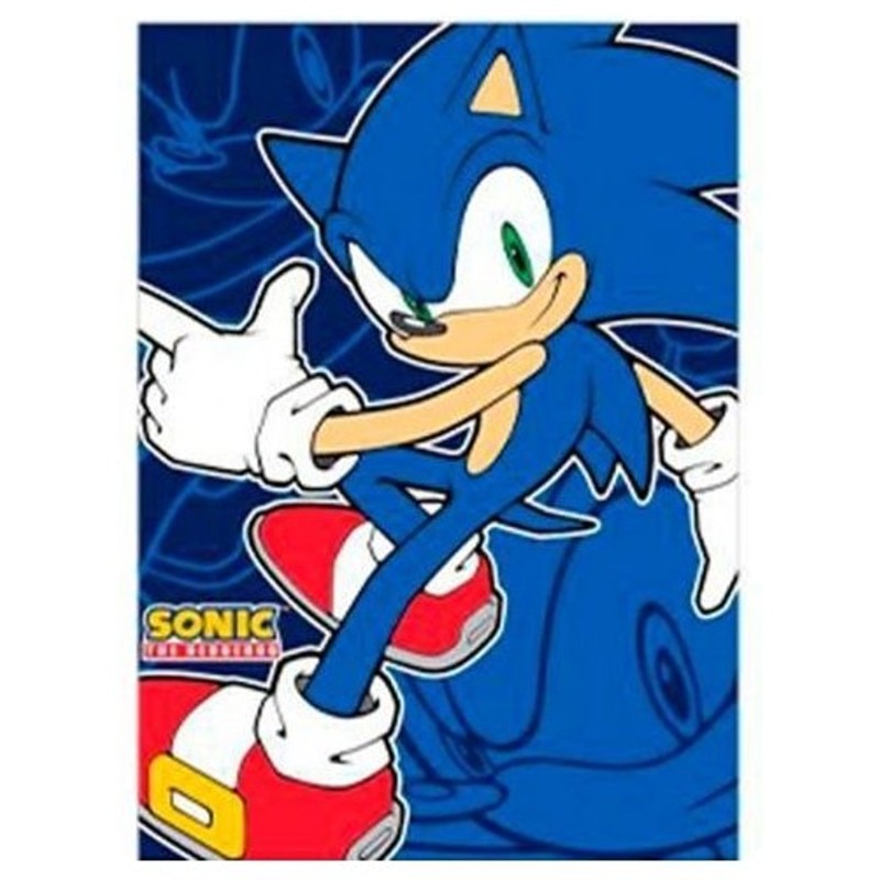 Dětská fleecová deka Ježek Sonic